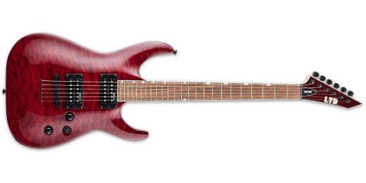 ESP Guitars - LTD MH-200QM NT Electric Guitar - See Thru Black Cherry