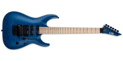 ESP Guitars - LTD MH-203QM Electric Guitar - See Thru Blue