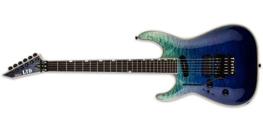 LTD MH-1000HS Electric Guitar - Left-Handed - Violet Shadow Fade