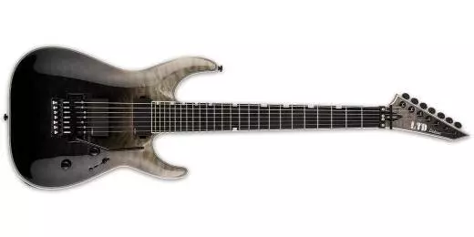 LTD MH-1007 7-String Electric Guitar - Black Fade