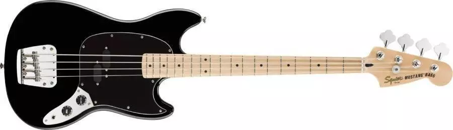 Vintage Modified Mustang Bass - Black