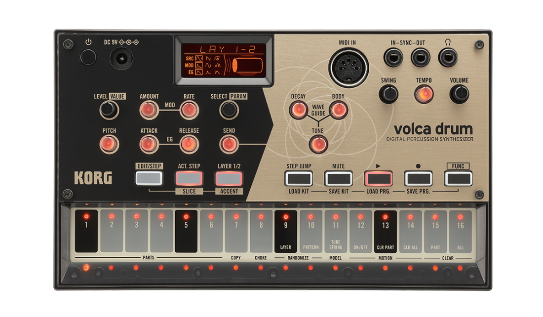 Volca Drum - Digital Percussion Synthesizer