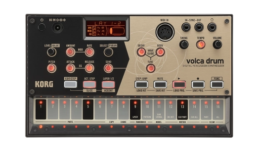 Korg - Volca Drum - Digital Percussion Synthesizer