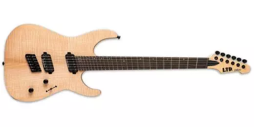 LTD M-1000 Multi-Scale Electric Guitar - Natural Satin