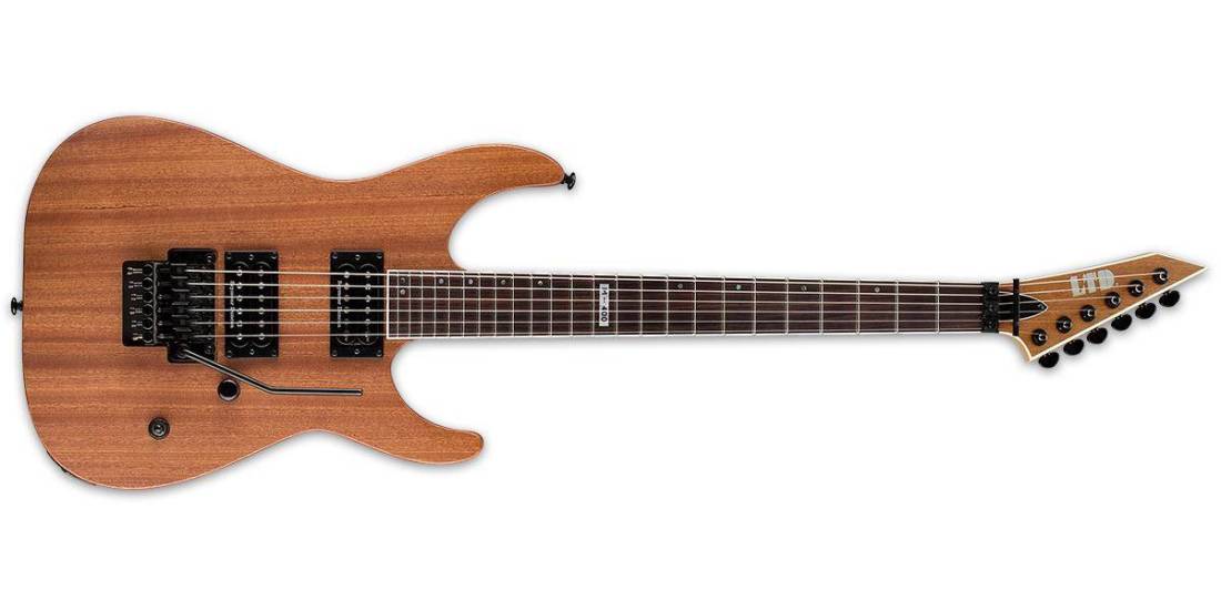 LTD M-400M Mahogany Electric Guitar - Natural Satin