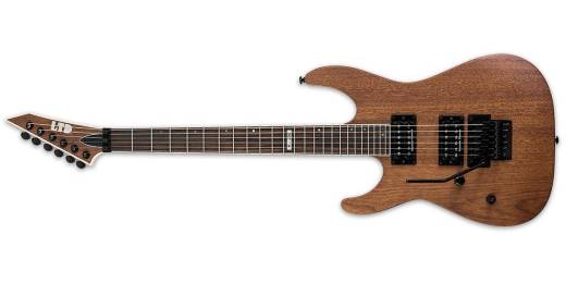LTD M-400M Mahogany Electric Guitar - Left-Handed - Natural Satin