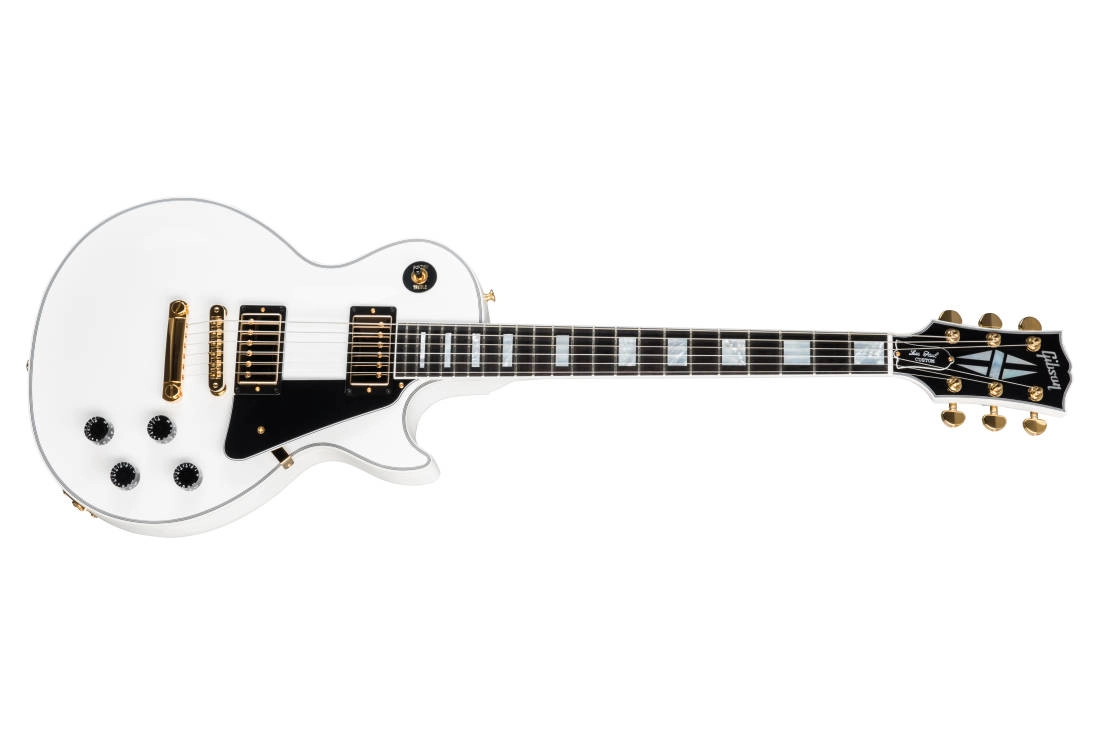 Les Paul Custom Ebony Fingerboard - Alpine White