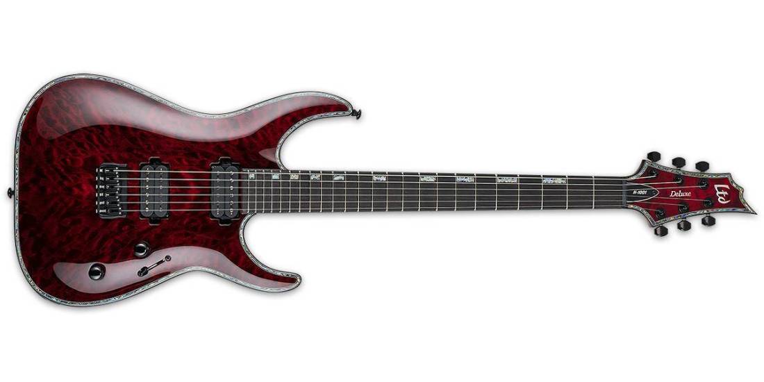 ESP Guitars - LTD H-1001 Electric Guitar - See Thru Black Cherry