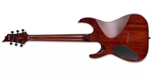 LTD H-200FM Electric Guitar - Dark Brown Sunburst