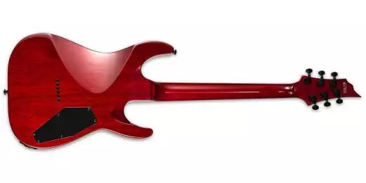 LTD H-200FM Electric Guitar - Left-Handed - See Thru Red