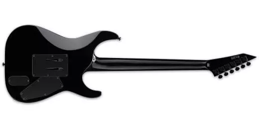 LTD KH Demonology Electric Guitar with Case - Left-Handed - Black w/ Graphic
