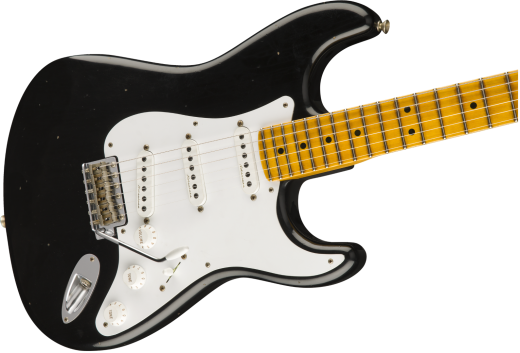 FCS Limited Edition Eric Clapton 30th Anniversary Stratocaster Journeyman Relic - Black