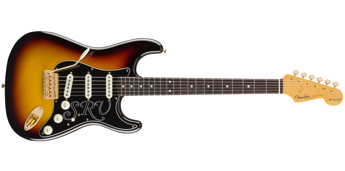 FCS Stevie Ray Vaughan Signature Stratocaster w/ Rosewood Fingerboard - 3-Tone Sunburst