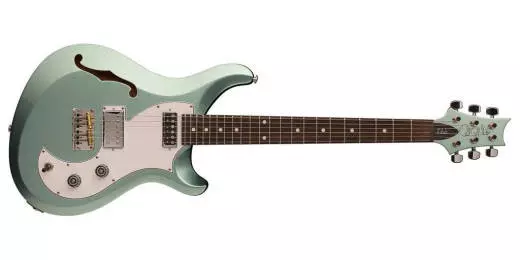 S2 Vela Semi-Holo Body Electric Guitar with Gig Bag - Frost Green Metallic