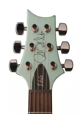 S2 Vela Semi-Holo Body Electric Guitar with Gig Bag - Frost Green Metallic