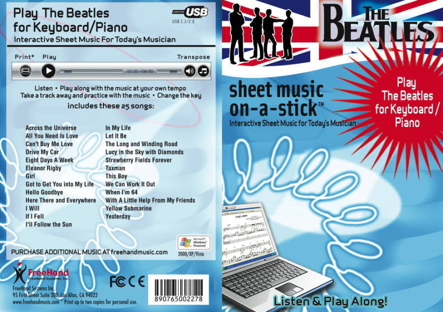 Play Beatles (Music on a Stick) - PVG