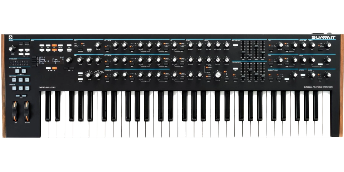 Summit - 16 Voice 61 Key Synthesizer