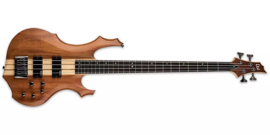 LTD F-4E Mahogany Bass - Natural Satin
