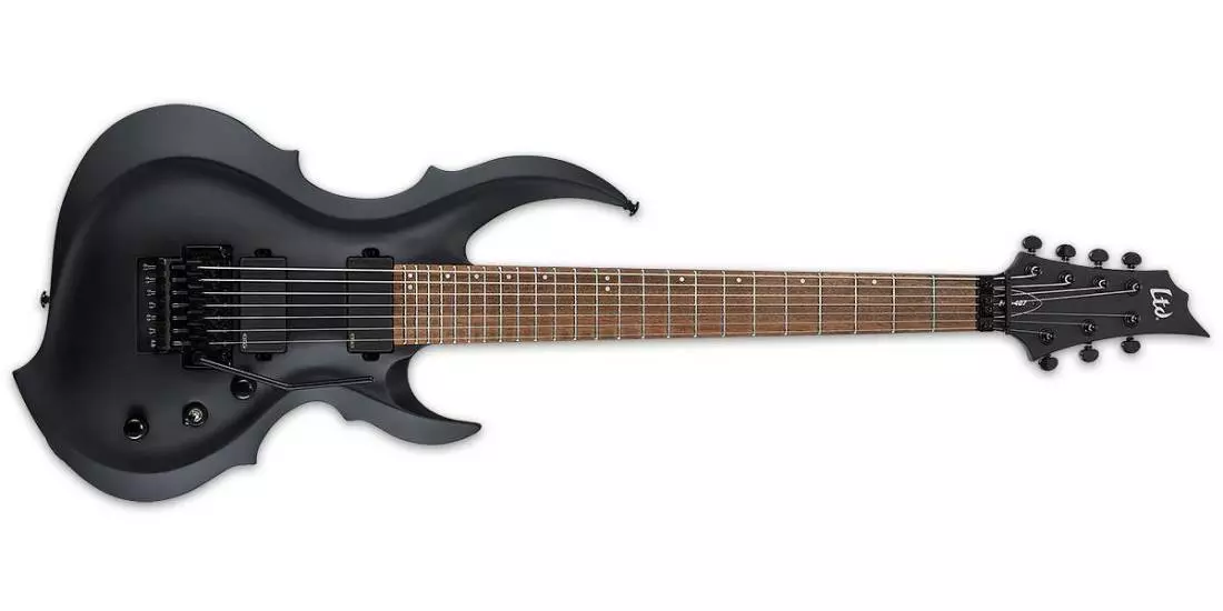 LTD FRX-407 Guitare électrique 7 cordes - Black Satin