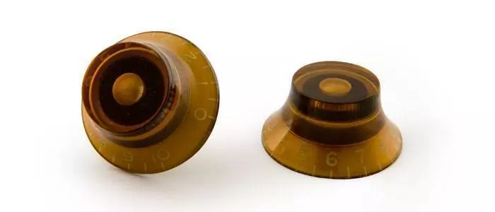 Top-Hat Knob Set - Vintage Amber