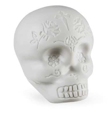 Latin Percussion - Sugar Skull Shaker - Glow in the Dark