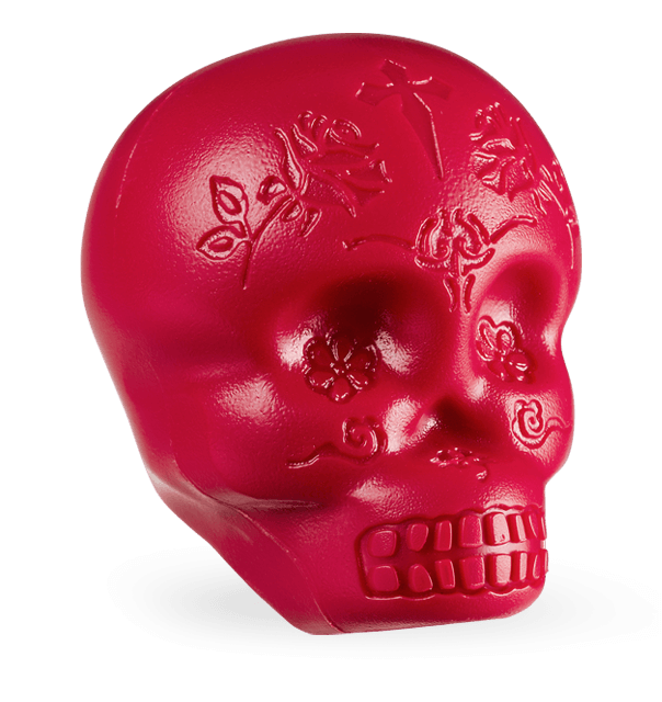 Sugar Skull Shaker - Red