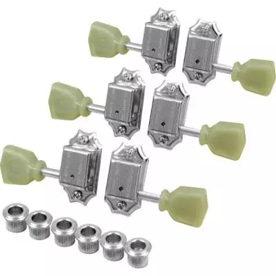 Gibson - Kluson-Style Tuner Set with Bushings - Nickel