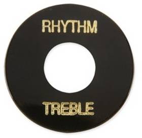Rhythm/Treble Switch Washer - Black/Gold