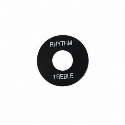 Gibson - Rhythm/Treble Switch Washer - Black/White