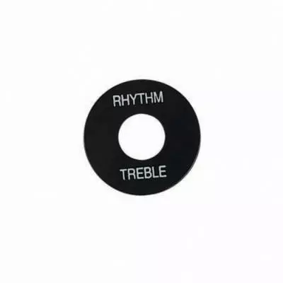 Gibson - Rhythm/Treble Switch Washer - Black/White