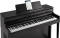 HP704 Digital Piano with Stand and Bench - Charcoal Black