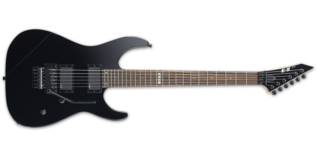 E-II M-II Neck Thru Electric Guitar - Black