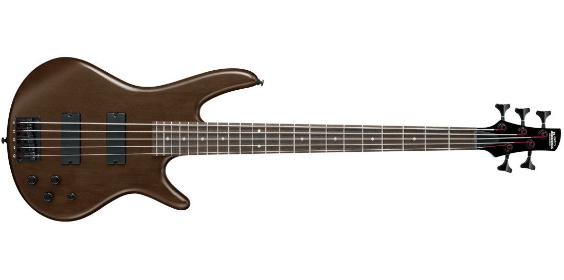 GSR205B SR Gio 5-String Electric Bass - Walnut Flat