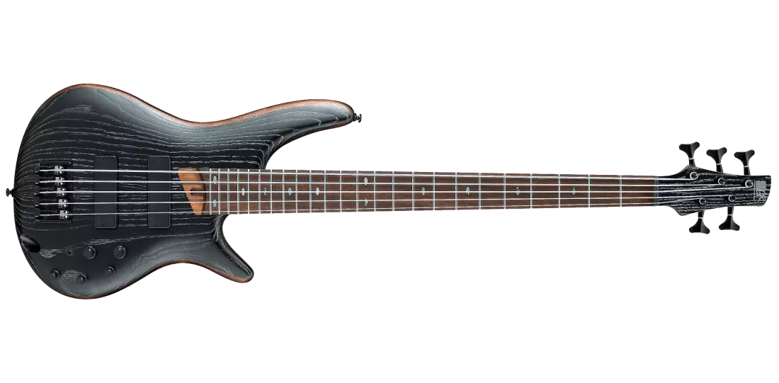 SR675 5-String Bass - Silver Wave Black Flat