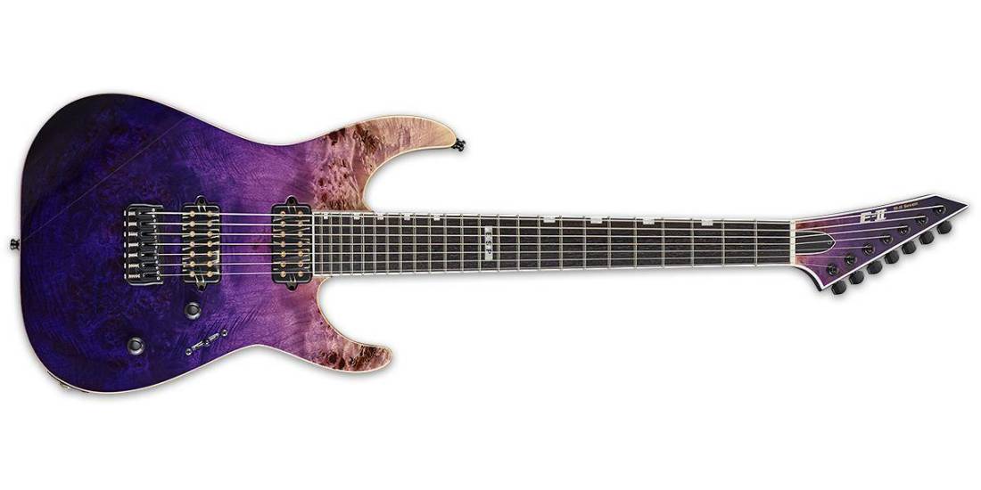 E-II M-II 7-NT 7-String Electric - Purple Natural Fade
