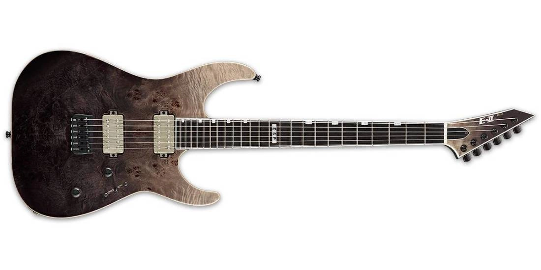 E-II M-II NT Electric Guitar - Black Natural Fade