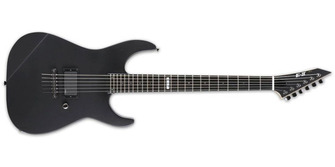 E-II M-I Neck Thru Electric Guitar - Black Satin