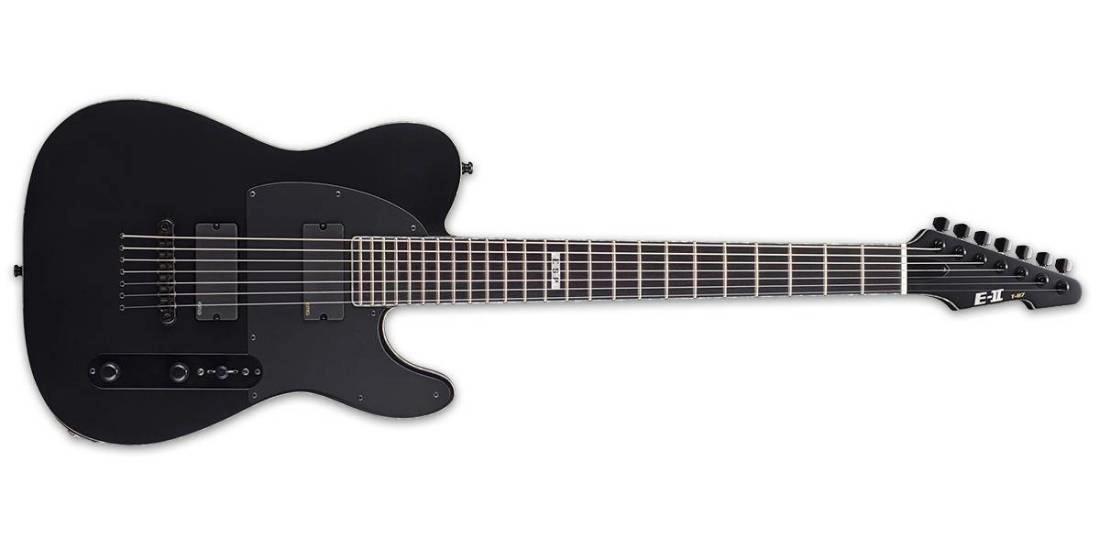 E-II T-B7 Baritone 7-String Electric - Black Satin