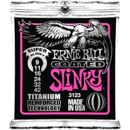 Ernie Ball - Coated Electric Titanium Slinky Strings