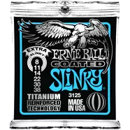 Ernie Ball - Coated Electric Titanium Extra Slinky - 8-38