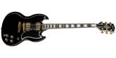 Gibson Custom Shop - SG Custom with Ebony Fingerboard - Gloss Ebony