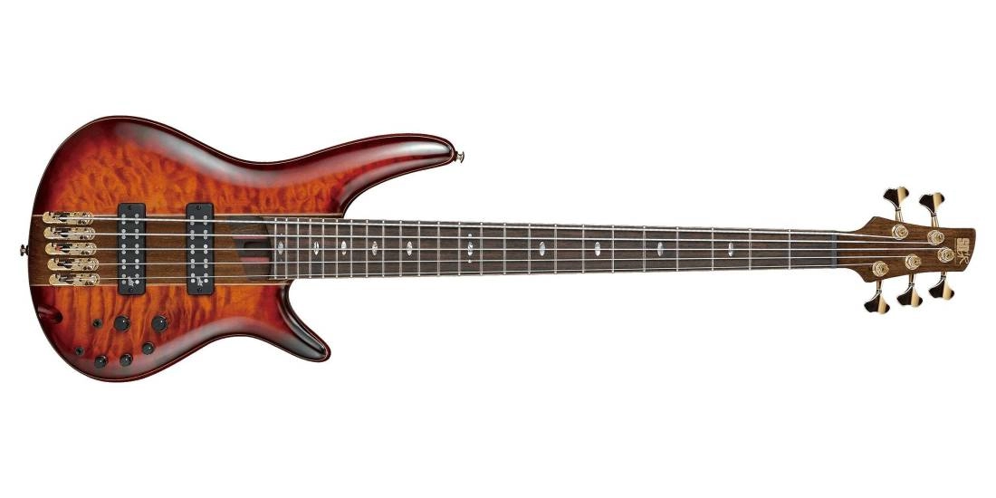 SR2405W Premium Series 5-String Bass - Brown Topaz Burst Low Gloss