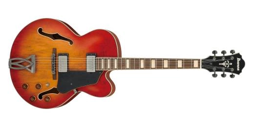 Guitare lectrique  corps creux AFV75 Artcore Vintage - Vintage Amber Burst Low Gloss
