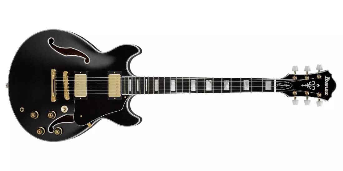AM200 Artstar Hollow Body Electric Guitar - Black