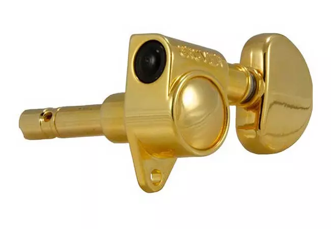 Locking Rotomatics Machine Heads (Set of 6) - Gold