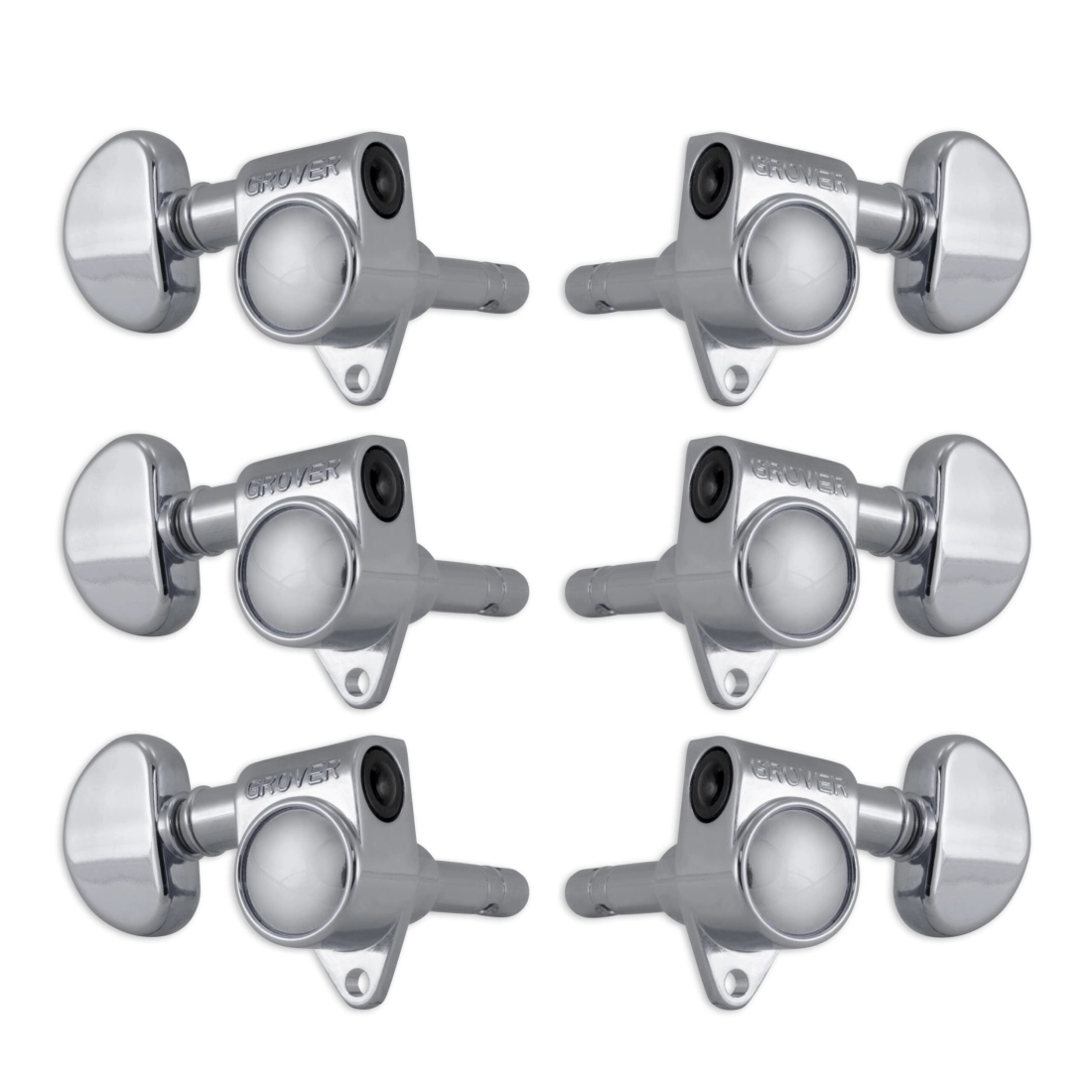 Locking Rotomatics Machine Heads (Set of 6) - Chrome