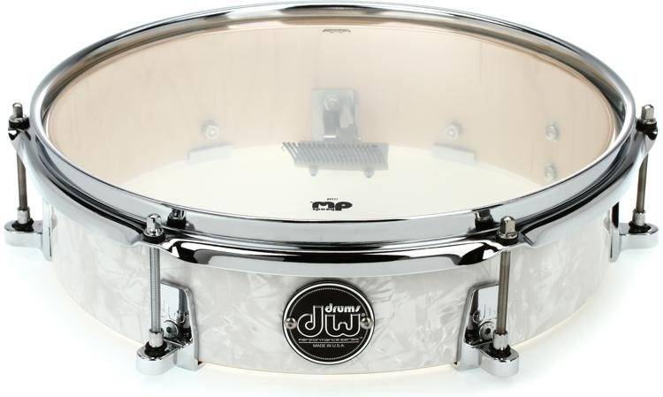 Performance Series Low Pro 3x12\'\' Snare Drum - White Marine