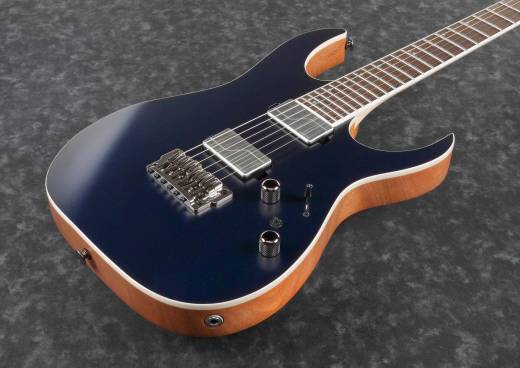 RG5121 RG Prestige Electric Guitar with Case - Dark Tide Blue Flat