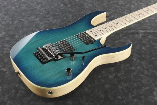 RG652AHM Prestige Series Electric Guitar - Nebula Green Burst