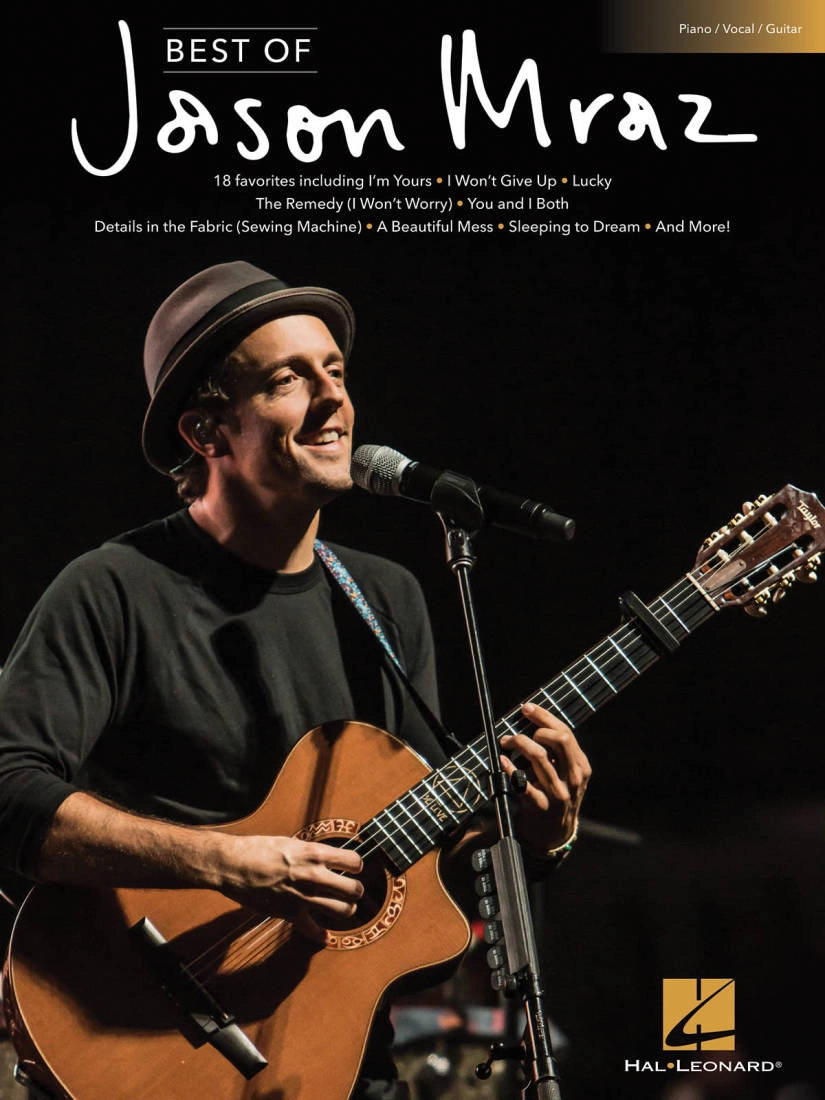 Best of Jason Mraz - Piano/Vocal/Guitar - Book